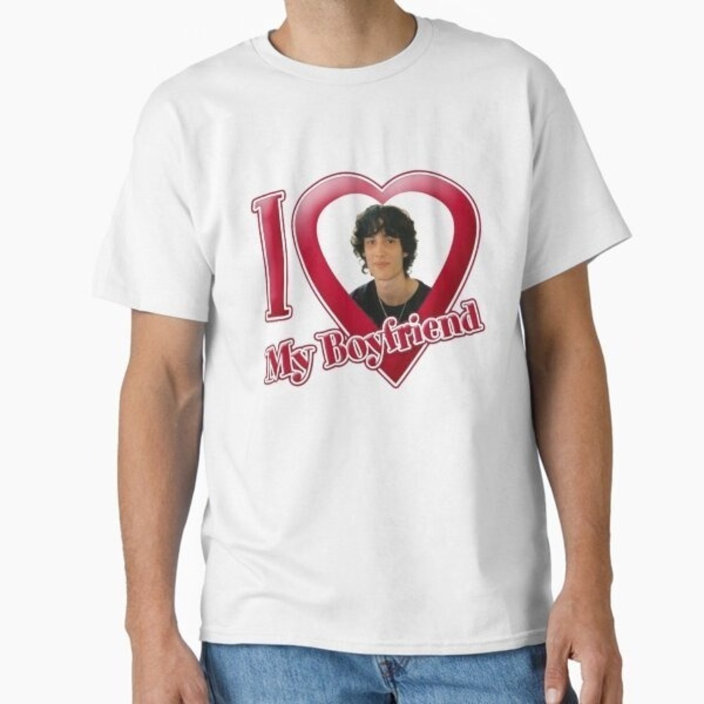 I Heart My Boyfriend Sombr Classic T-Shirt